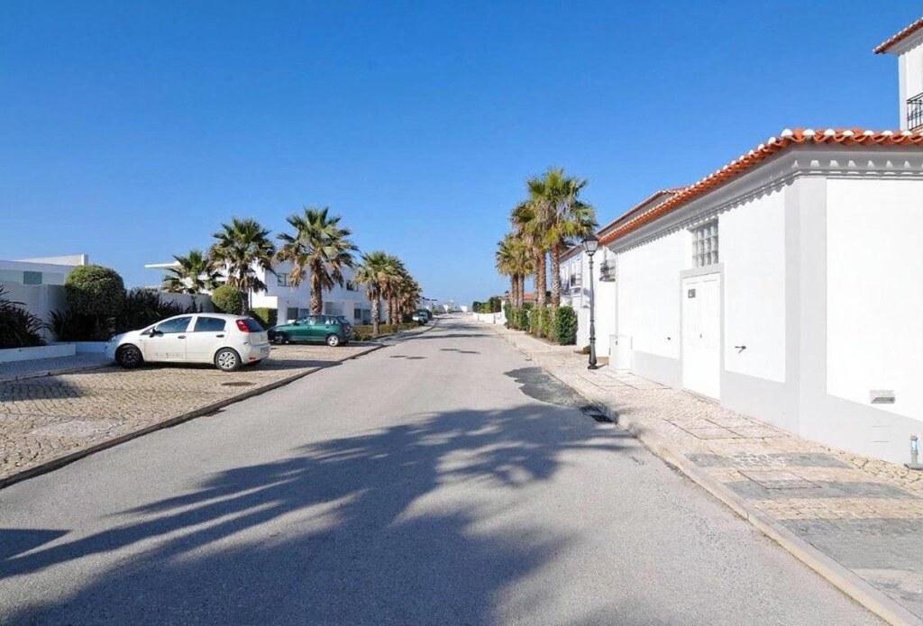 A quiet street of the resort